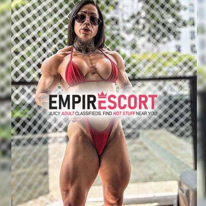 uma atleta bodybuilder