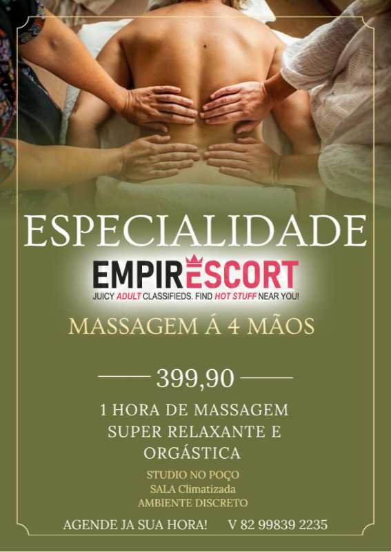 massagem 4 mãos