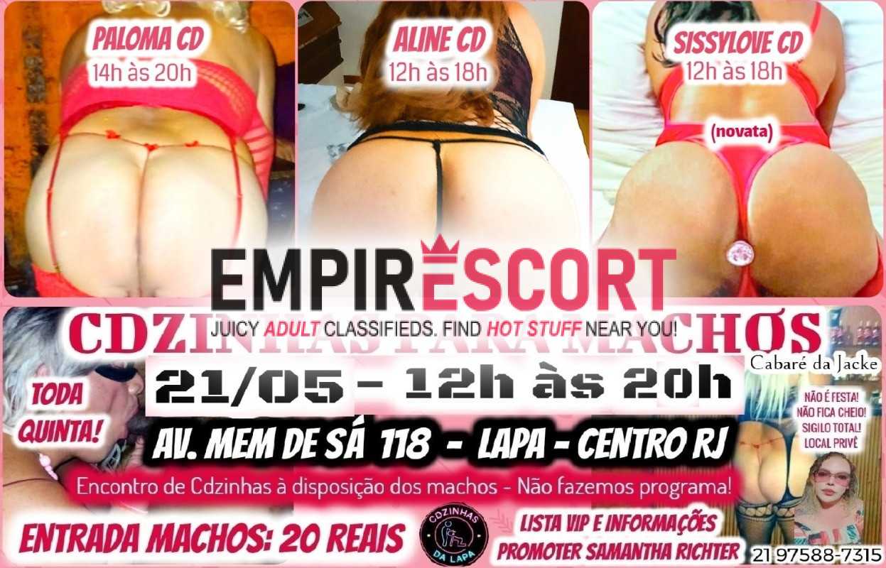 encontro de cdzinhas na lapa-rj. garotas carentes de um calor de macho